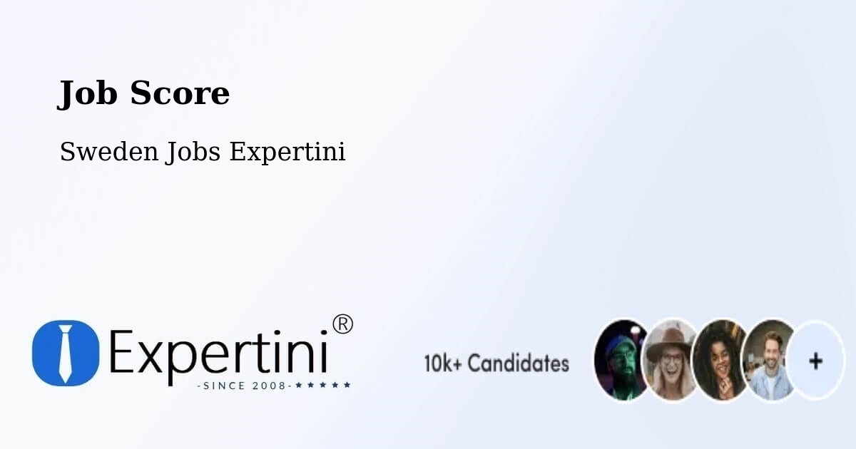 Job Score & Job Description Score Tool – Malmö - Sweden Jobs Expertini